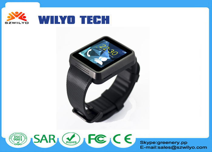 WF1 1,54 Zoll-G-/Mhandy-Uhren, Touch Screen Uhr-Silikon-Manschette Wap 1.3Mp