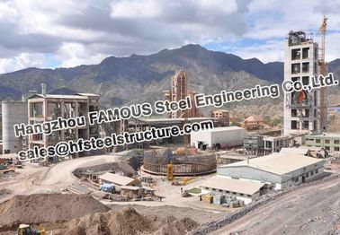 Industrielle Baustahl-Herstellungs-Bolivien-Zementfabrik